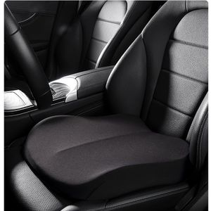 Memory Foam Seat Cushions For Car - Soft, Comfortable, Removable Cover, Universal Fit For Driver & Passenger Seats, Black, Brown, Pink, Light Blue, Car | | Knit Fabric