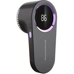 Portable Kledingtrimmer - Haarbalverwijderaar voor Kleding, Huishoudelijke Haarbalverwijderingsmachine, Pilling Verwijderen Magisch, 3 Instelbare met Vermogensdisplay voor Thuis en Reizen