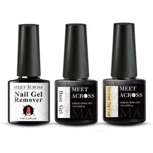 3 stks/set , Gel, Magic Remover Gel, Polish UV Soak Off Semi Permanente Nail Art Gel Set