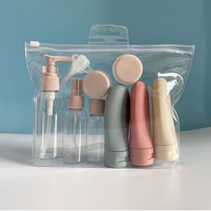 Reisset van 11 Stuks - Lege Vullbare Reiscontainers, Geschikt voor Shampoo, Conditioner, Lotion, Zeep, Douchegel, enz., Onmisbare Spullen bij het Reizen