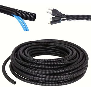 Split Loom Draad Conduit Hoes Tubing 13 15 18 25 28mm Flexibele Cover Auto