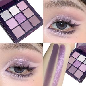 Dream 9-Kleur Oogschaduw Palette - Mat, , Glitter Afwerkingen, Waterdicht, Langhoudend, , , Roze, Zilveren Tinten, Perfect voor Muziekfestivals, Cosplay, Halloween, Geschenk