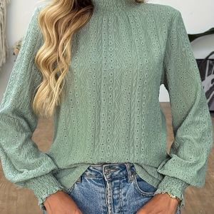 Gracieus Halskant Kanten Camisole Top