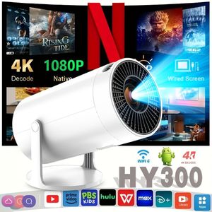 2025 Nieuwe Pro Mini Projector Ingebouwd 11 Systeem, Native 1080P Ondersteuning 4K Decode Video, 180° Flexibele Roterende Projector Mini Projector