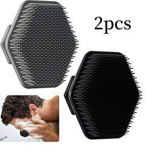 2 stuks Siliconen Gezichts Exfoliatieborstel voor Diepe Reiniging en Massage, Handmatig Reinigingsgereedschap