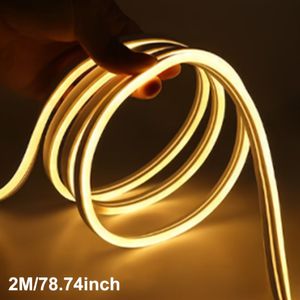 1/2/3/4/5m 3000k/4000k/6000k Aanraakbestuurde Flexibele Neonlamp met Dimbare Verlichting, Sfeerlamp voor Thuisdecoratie en Spiegel Koplamp met Rol Plakband