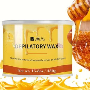 Honing Ontharingswas voor Haaronderdrukking, Zachte Hechting, Eenvoudig Aanbrengen, Geschikt voor Alle Lichtbeige Huidtinten, Voor Lichaamsgebruik, Zacht Ontvellen