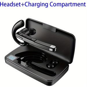 2025 Draadloze Headset 5.3 Hoofdtelefoon Stereo Handsfree Ruisonderdrukking Draadloze Zakelijke Headset, High-definition Microfoon, Geschikt voor Alle Smartphones