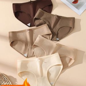 5-delige set eenvoudige strik bikini damesondergoed, zacht en comfortabel voor sport en dagelijks gebruik