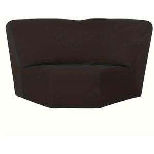 1 stuk 130Sliky Vezelstof Elastische Chivas Hoekbankhoes Wasbare Stofdichte Beschermhoes