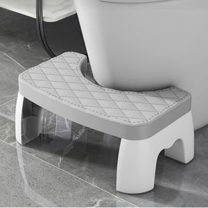 35 Ergonomisch Ontwerp, Verstevigde Antislip Toiletstoel voor Volwassenen en Ouderen - Wasbaar PP Materiaal, Draagbare Badkamer Kniehulp, Stevige Steun, Comfortabele Textuur
