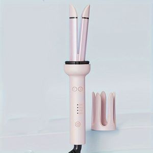 2-in-1 Automatische Krultang en Stijltang met Slimme Timer en Auto-Uitschakeling, voor Klitvrije Krullen en Gladde Stylen op Temperatuur