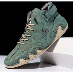 Stijlvolle En Comfortabele Herensneakers In Grote Maten Met Klittenbandsluiting, Lichtgewicht En Antislip, Ideaal Voor Outdoor Activiteiten