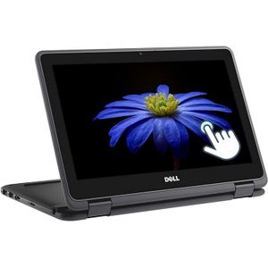 Dell 11 3100 2-in-1, 11,6" HD Touchscreen, Intel Celeron N4020, 4GB RAM, 32GB SSD, Japans Toetsenbord, Chrome OS (Gerenoveerd)