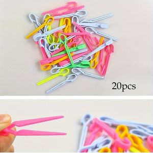 20 stuks Anti-mors nagellak beschermclips nagelclips acryl gel extensie tips nagelvorm clip DIY French manicure gereedschap accessoires