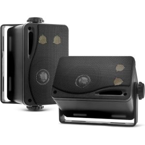 Marine Luidsprekers - Waterdichte 3 weg Speakers - 200 Watt - Voor Gebruik in Huis, Boot, Zwembad, Patio, Binnen en Buiten