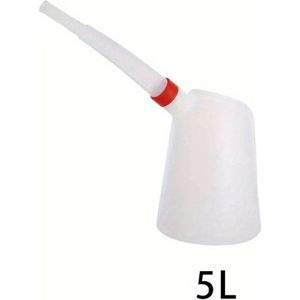 Universale olie-metingfles voor auto's en motorfietsen, met een capaciteit van 1,2 tot 5 liter.