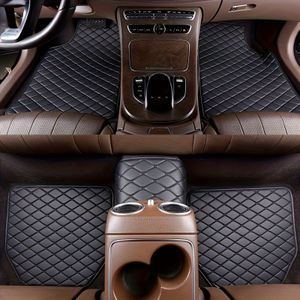 5pcs Car Floor Mats, Universal Waterproof Front & Rear Seats Floor Mats, Pu Leather Car Interior Accessories Christmas Gift