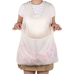 Portable Clothes Drying Apron Large Capacity Home No Bending Clothes Drying Apron Vegetable And Fruit Picking Apron