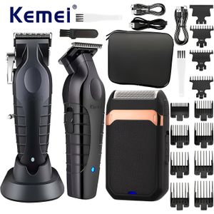 Professionele Accu-geknipte Haartrimmer met 1200mAh en USB-Opladen - Hoogwaardige Verzorgingsset voor Mannen, Ideaal Cadeau voor Thuisgebruik