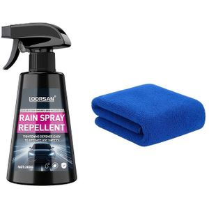 200g Auto Glas en Achteruitkijkspiegel Regenafstotend, Regenbestendige Voorruit Spiegel Anti-Water Was Set, Nano Coating Super Hydrofoob