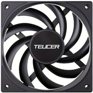 Ultra- 120mm Slanke PC-behuizing Ventilator met PWM-Technologie, FDB Lager - Netsnoer Inbegrepen