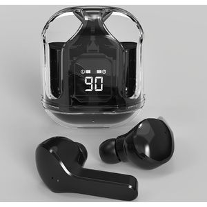 1 Kristalheldere TWS Oordopjes - True Wireless Stereo, Touch Control, Lage Latentie & Hoge Prestaties, Ergonomisch Ontwerp, Compatibel met en iOS