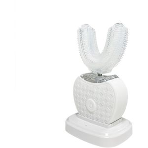 Elektrische Tandenborstel voor Volwassenen, Geluidsgolftechnologie U-Vormige Borstels, Mondreiniging Thuis of Onderweg