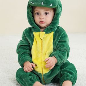 Zachte & Gezellige Groene Hoodie Onesie voor Kinderen - Schattig Dierenkostuum met Lange Mouwen en Rits, Perfect voor Halloween, Kerstmis en Feestdagen