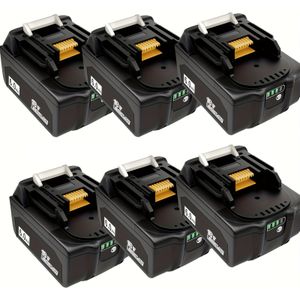 6.0ah Li-ion Replacement Battery For Mak-iita 194204-5 194205-3 194309-1 194230-4 Bl1815 Bl1815n Bl1820 Bl1820b Bl1830 Bl1830b Bl1835 Bl1840 Bl1840b Bl1845 Bl1850 Bl1850b Bl1860 Bl1860b Lxt400