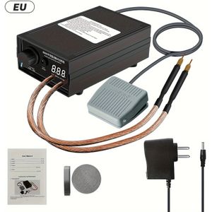 Spot Welder 8000w High Power Handheld Spot Welding Machine Portable 0 1200a Current Adjustable Welders For 18650 Battery, Without Battery