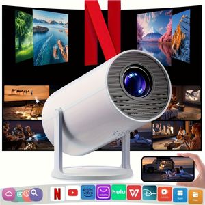 Mini Smart Projector, Compatibel Met IOS, , Windows & Meer - Inclusief Afstandsbediening, Ideaal Voor Smartphones, PS4 En USB-apparaten, 180° Verstelbare Hoek, Perfect Voor Thuisbioscoop & Cadeau