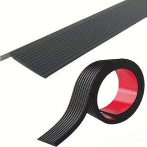 1 stuks 90cm/35.43in Deurdrempel | Zelfklevend, PVC Materiaal, Anti-Slip Strips voor Rolstoel en Scooter