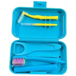 Verzorgingsset: Tandenborstel, Interdentale Borstel, Tongenschraper