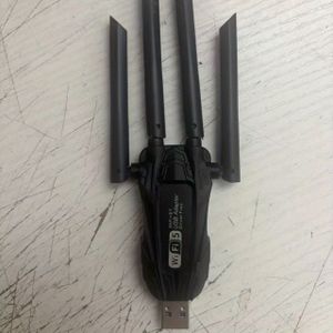 1300Mbps Draadloze Adapter, USB Adapter voor PC WiFi Adapter, AC1300 Dual-Band WiFi Adapter voor Desktop Laptop, WiFi Converter voor Windows 7/10/11 Draadloze Netwerkadapter voor PC Computer