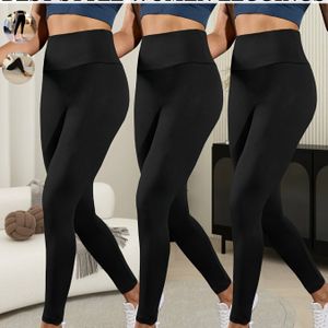 3- Ultra-Zachte Hoge Taille Yoga Leggings voor Vrouwen - Buikcontrole, Niet-Doorschijnende Workout & Hardloopbroeken, Super Zacht