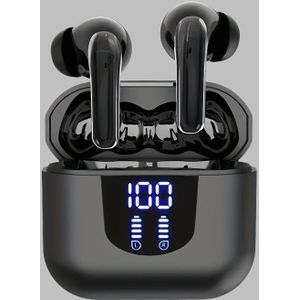 NIEUWE SENYANG True Wireless In-Ear Koptelefoon met Ruisonderdrukking, 9D HIFI Stereo HD, , Touch Control, Oplaadbare Batterij, USB-C Opladen, Compatibel met & voor iPhone, Hoge kwaliteit Audio