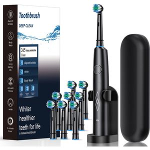 Intelligente elektrische tandenborstel, volledig automatische diepe reiniging, oplaadbare zachte tandenborstel voor volwassenen, geschikt voor zowel mannen als vrouwen, tandreiniger