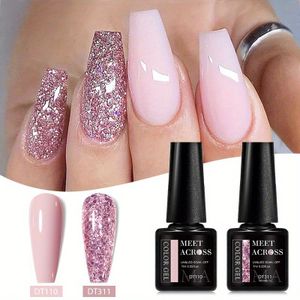 2 stuks/4 stuks Nagelgel Set Semi Permanente Gel Vernis Soak Off LED Nail Art Gel