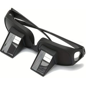 Luie Brillen - Horizontale Prismabrillen voor TV-Kijken in Bed - Comfortabele Brillen met Verstelbare Hoek van 90 Graden