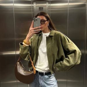 Dames Oversized Casual Jas - Volledige Ritsjas, Wasmachinebestendige Buitenkleding voor Jeans, Jurken, Casual of Formele Kleding (Geen Bulk, Volledige Lengte Rits)