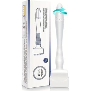 Verstelbare Derma Stamp, Tattoo Naalden Stempel voor Gezicht Hoofdhuid Baard Lichaam, Beste Alternatief voor Derma Roller, 0.25mm