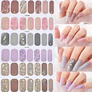 70 stuks/5 vellen Morandi gekleurde nagellaksticker - op maat te knippen, handig en snel - geschikt voor herfst- en winterseizoenen, feestjes en decoratieve nagelstickers