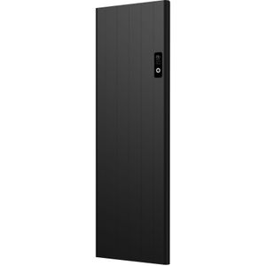 Elektrische radiator met wifi in zwart 2000W met stekker 160 x 54,4 cm