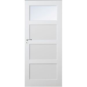 Binnendeur Skantrae Accent SKS 1235-C1 Satinato Glas 231.5x88cm Opdek Links