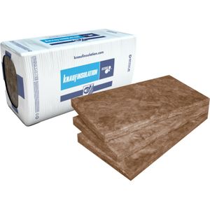 Knauf - Acoustifit - Glaswol - Afm. 1.350x600mm - Dikte 70mm - Rd-1.85 - 8.10m2