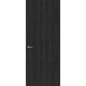 Binnendeur Skantrae Carve SCA 15463 Charcoal Oak 231.5x88cm Opdek Rechts