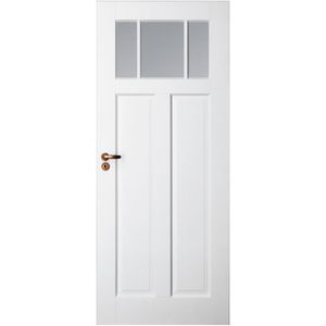 Binnendeur Skantrae Accent SKS 1231 Blank Glas 211.5x78cm Opdek Links