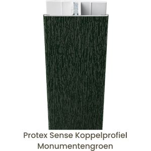 Protex® Sense Koppelprofiel Alu/PVC Monumentengroen