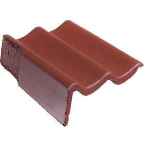 Monier Sneldek gevelpan links Hollands rood Novo+ effen